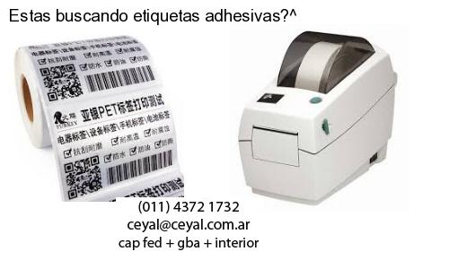 Estas buscando etiquetas adhesivas?^